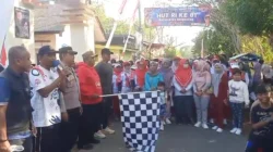 Ribuan warga mengikuti JJS HUT ke-81 RI di Giligenting Sumenep