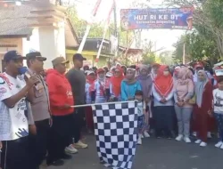 Ribuan Warga Meriahkan JJS HUT ke-81 RI di Giligenting Sumenep
