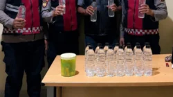 Sat Samapta Polresta Sumenep Amankan 51 Botol Arak Tanpa Merek