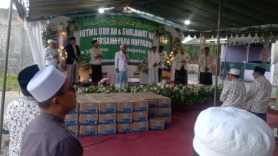 Semaan Khotmil Qur’an dan Selawat Nariyah di Batuan Sumenep