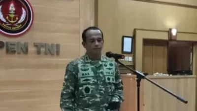 Kapuspen TNI Muhammad Nas memastikan kondisi Banda Aceh kondusif setelah kericuhan Hari Damai Aceh