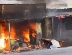 Tiga Kios di Anyar Serang Terbakar, Kerugian Ditaksir Rp20 Juta