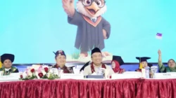 Wabup Bangkalan Moch Fauzan Ja'far menghadiri Orasi Kebangsaan UTM.