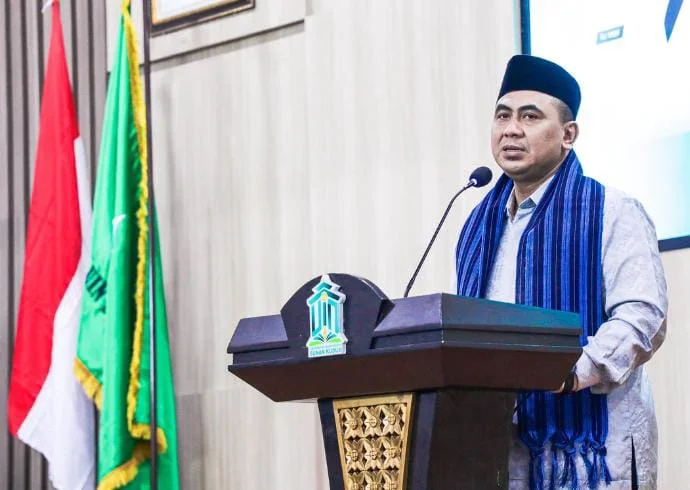 Wagub Jawa Tengah Taj Yasin Maimoen mengajak perguruan tinggi berkolaborasi menghadapi ancaman bencana dan perubahan iklim dalam Dies Natalis ke-60 UIN Sunan Kudus.