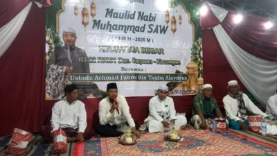 Warga Desa Kacongan Sumenep menggelar peringatan Maulid Nabi Muhammad SAW
