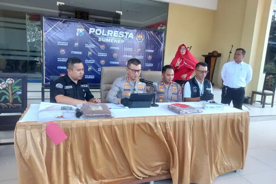 Polresta Sumenep menangani kasus dugaan pencabulan anak di Giligenting