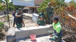 Dandim Sumenep Cek Empat Jembatan Bakti TNI AD, Pastikan Pembangunan Berjalan