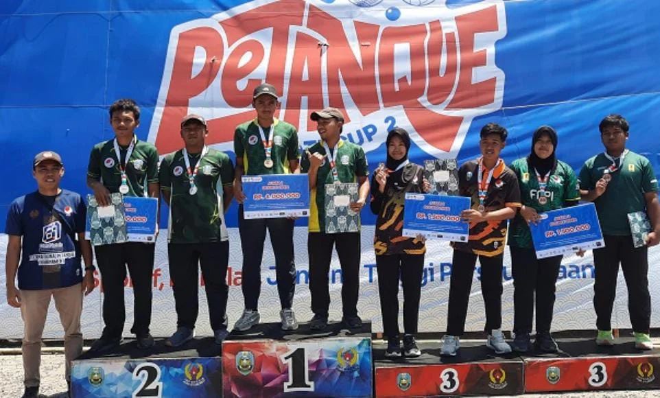 Empat atlet petanque Situbondo meraih dua medali perunggu di Kejurprov Bupati Situbondo Cup II 2026