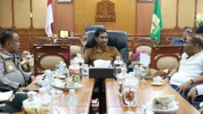 Gubernur Aceh Muzakir Manaf membahas mitigasi bencana dan potensi hujan lebat September 2026