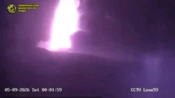Erupsi Gunung Anak Krakatau di Lampung Selatan