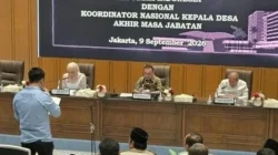 Kades AMJ menemui pimpinan DPR untuk meminta perpanjangan masa jabatan kepala desa.