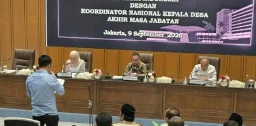 Kades AMJ menemui pimpinan DPR untuk meminta perpanjangan masa jabatan kepala desa.