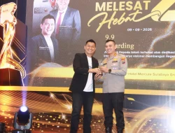 Kapolresta Sumenep Raih Penghargaan Penggerak Transformasi Institusi dari Ketik.com