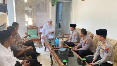 Kapolresta Sumenep Sambangi Ponpes Assadad, Perkuat Sinergi dengan Ulama