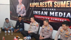 Kapolresta Sumenep Silaturahmi ke AMOS, Bahas Kamtibmas dan Peran Media
