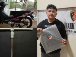 Kasus Curat Motor di Gapura Terungkap, Polisi Amankan Satu Terduga Pelaku