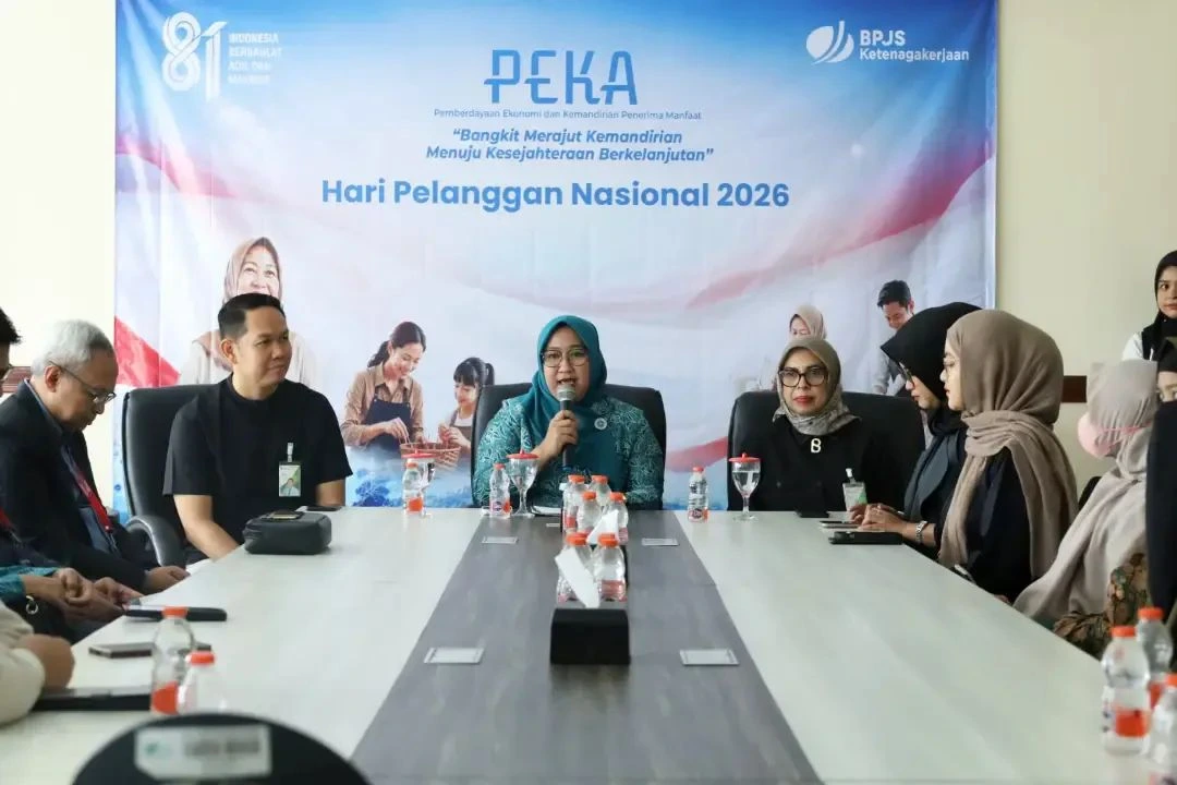 Ketua TP PKK Bangkalan membuka pelatihan PEKA BPJS Ketenagakerjaan
