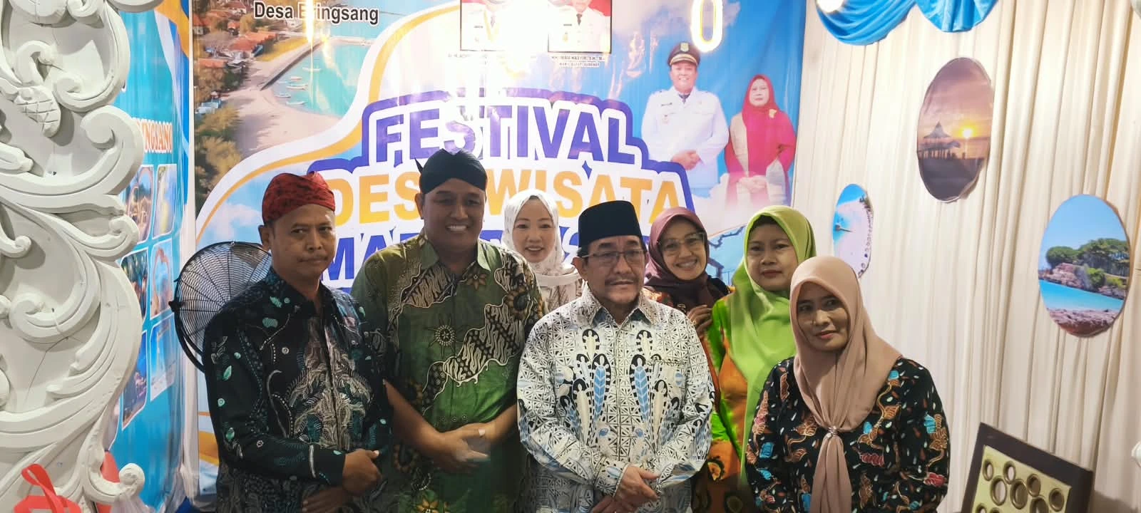 Kue bapel dan produk UMKM Giligenting di MCF 2026