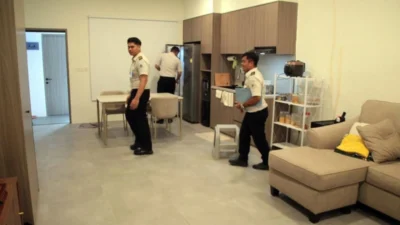 Hunian dengan fasilitas mewah yang ditemukan Ombudsman di kompleks Lapas Cibinong.