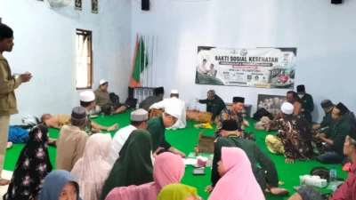 Pengobatan gratis MWCNU Giligenting menjelang pelantikan kepengurusan 2025–2030