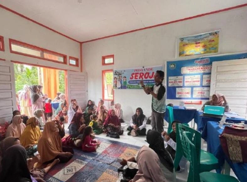 Posyandu ILP Gampong Blangpadang edukasi warga tentang TBC