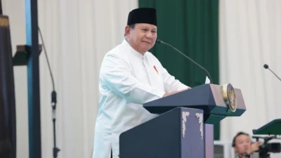 Presiden Prabowo menutup Muktamar ke-35 NU di Jombang