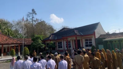 Kepala Puskesmas Pragaan Baharuddin Muthari memperkenalkan program Sempol Sehat