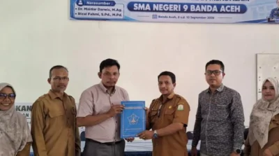 Guru SMAN 9 Banda Aceh mengikuti bimtek pembelajaran mendalam