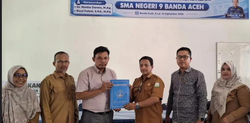 Guru SMAN 9 Banda Aceh mengikuti bimtek pembelajaran mendalam