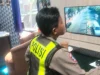 Satlantas Polresta Sumenep Pantau Arus Lalu Lintas Melalui TMC
