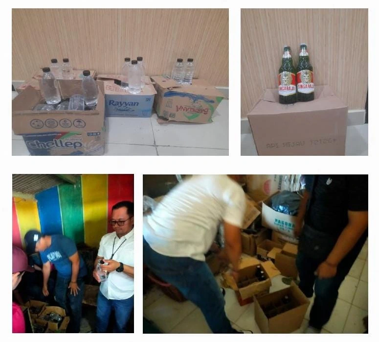 Satresnarkoba Polresta Sumenep amankan 102 botol miras