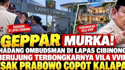 Tim Ombudsman RI melakukan sidak di Lapas Cibinong