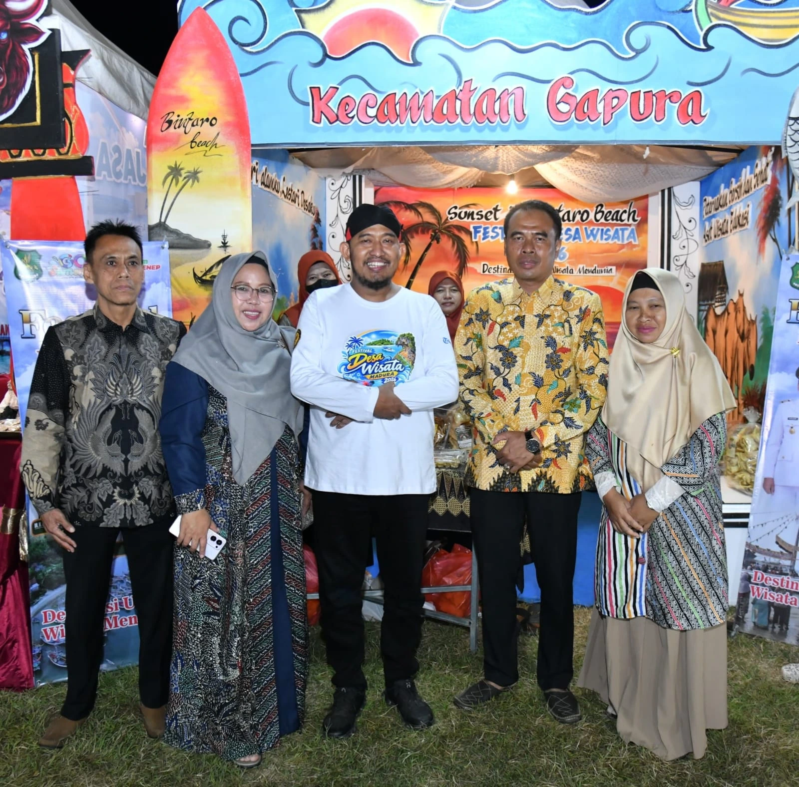 Stan UMKM Kecamatan Gapura di Madura Culture Festival 2026