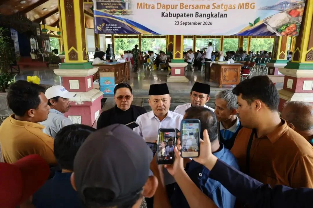 Wabup Bangkalan Moch. Fauzan Ja’far membuka FGD penguatan Program Makan Bergizi Gratis