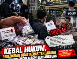 Dugaan Peredaran Obat Keras di Gunung Sindur Disebut Masih Berlangsung, Polisi Diminta Tindak Lanjuti