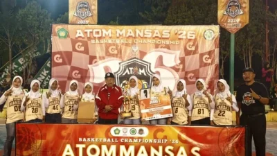 Tim basket putri MAN Sumenep juara Atom Mansas Basketball Championship 2026