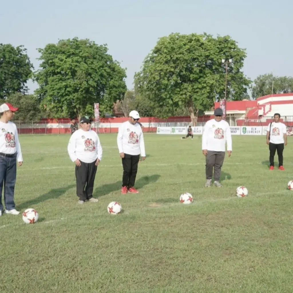 Bupati Sumenep Achmad Fauzi membuka AF Sport U-17 di GOR A. Yani Pangligur