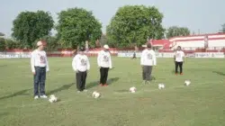Bupati Sumenep Achmad Fauzi membuka AF Sport U-17 di GOR A. Yani Pangligur