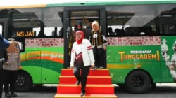 Bus Trans Jatim untuk layanan Koridor 2 Malang Raya