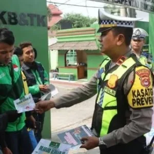Hari Kedua Operasi Patuh Maung 2026, Polresta Serang Kota Tertibkan Pelanggaran Lalu Lintas