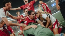 Timnas Indonesia menghadapi Thailand pada final FIFA ASEAN Cup 2026 di Stadion Utama Gelora Bung Karno
