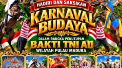 Karnaval budaya penutupan Bakti TNI AD di Sumenep 2026