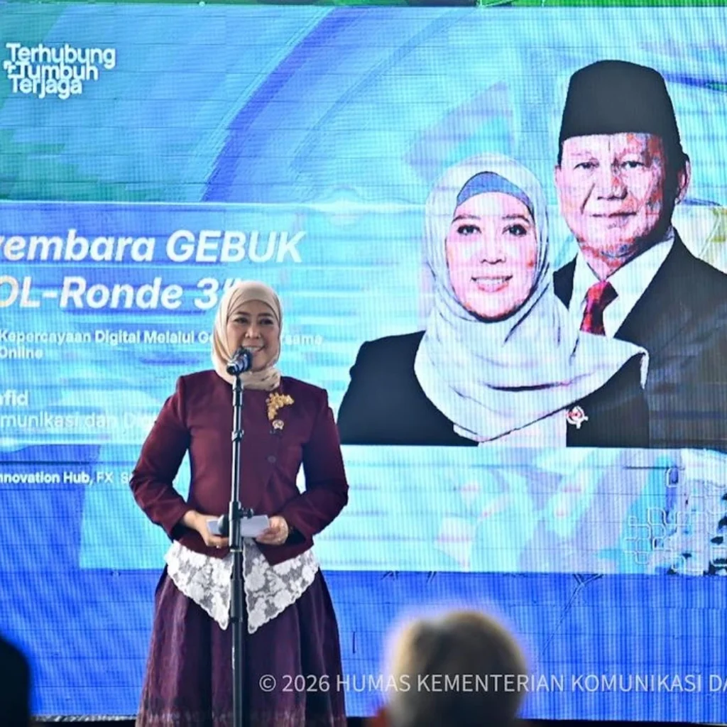 Meutya Hafid menyampaikan upaya Komdigi menangani 4,1 juta konten perjudian di ruang digital