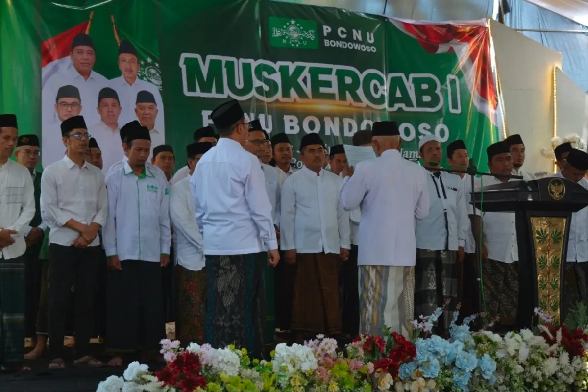 Agenda Muskercab I PCNU Bondowoso membahas lima gerakan organisasi