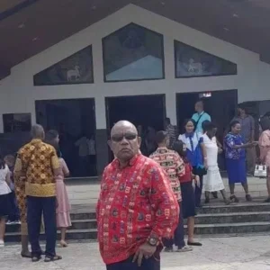 Paulus Pinimet Desak Pemkab Mimika Bayar Sisa Rp200 Juta Pembangunan Kantor Distrik Kuala Kencana