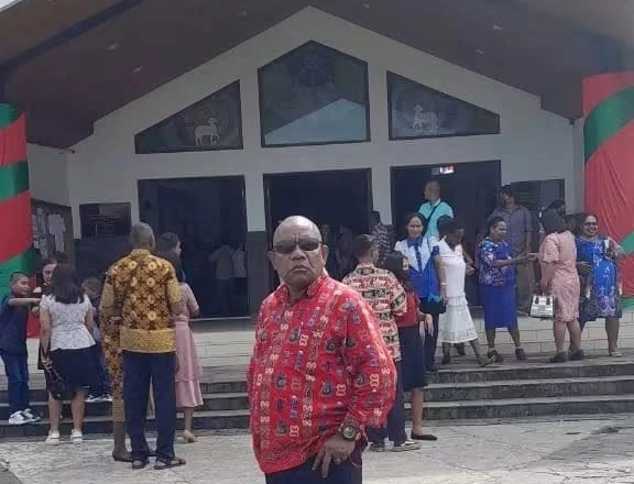 Paulus Pinimet desak Pemkab Mimika selesaikan sisa pembayaran Rp200 juta pembangunan Kantor Distrik Kuala Kencana