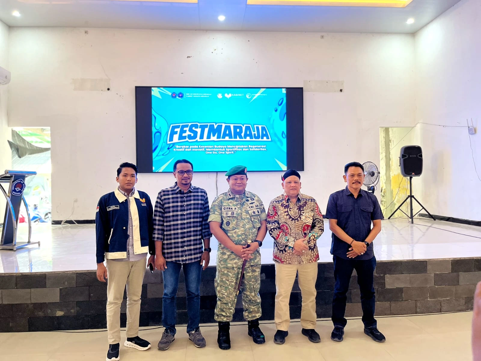 Pembukaan Festmaraja 2026 oleh Dandim 0827 Sumenep di Aula Kodim