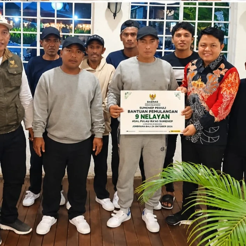 Pemulangan 9 nelayan Sumenep asal Raas dari Australia melalui Bali