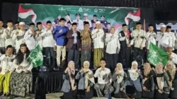 Peringatan Hari Santri Nasional 2026 di Masjid Agung Ats-Tsauroh Kota Serang bersama pemerintah, ulama, dan santri untuk mewujudkan Kota Pendidikan.