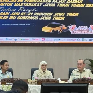 Mulai 1 Oktober, Pemprov Jatim Bebaskan Sanksi Pajak Kendaraan hingga 30 November